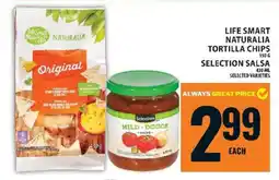 Food Basics Life Smart Naturalia Tortilla Chips & Selection Salsa offer