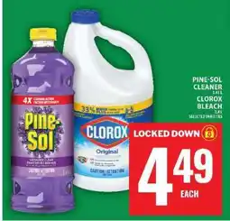 Food Basics Pine-Sol Cleaner & Clorox Bleach offer
