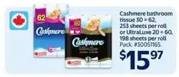Walmart Cashmere Bathroom Tissue offer