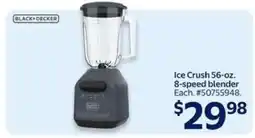 Walmart Ice Crush 56-oz. 8-speed blender offer