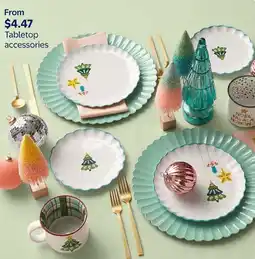 Walmart Tabletop accessories offer
