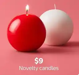 Walmart Novelty candles offer