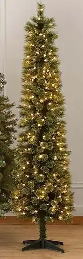 Walmart Holiday time 7' Shelton Christmas tree offer