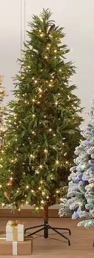 Walmart Holiday Time cedar Christmas tree offer