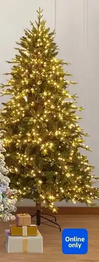 Walmart Holiday Time northern fir Christmas tree offer