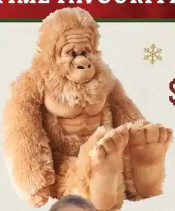 Cabela's Bass Pro Shops Bigfoot Plush Stuffed Toy offer
