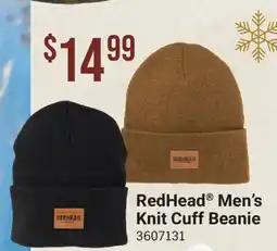 Cabela's RedHead Men's Knit Cuff Beanie offer