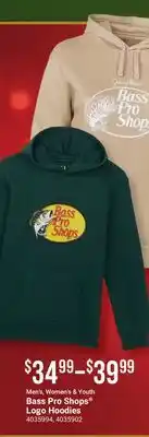 Cabela's Bass Pro Shops Logo Hoodies offer