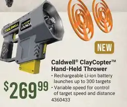 Cabela's Caldwell ClayCopter Hand-Held Thrower offer
