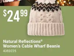 Cabela's Natural Reflections Women's Cable Wharf Beanie offer