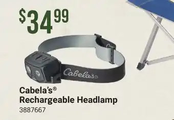 Cabela's Cabela's Rechargeable Headlamp offer