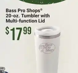 Cabela's Bass Pro Shops 20-oz. Tumbler with Multi-function Lid offer