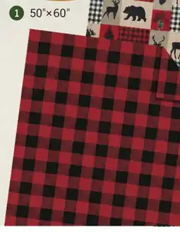 Cabela's White River Home Buffalo Plaid Throws offer