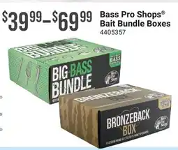 Cabela's Bass Pro Shops Bait Bundle Boxes offer