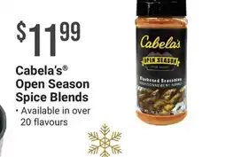 Cabela's Cabela's Open Season Spice Blends offer