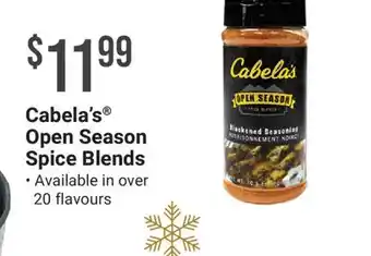 Cabela's Cabela's Open Season Spice Blends offer