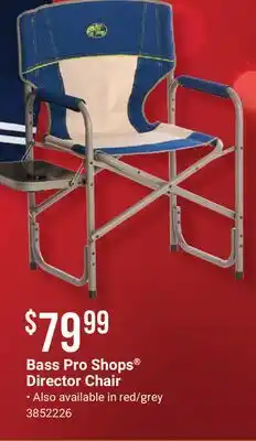 Cabela's Bass Pro Shops Director Chair offer