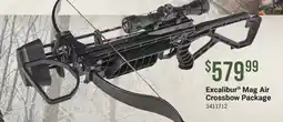 Cabela's Excalibur Mag Air Crossbow Package offer