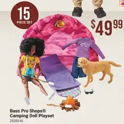 Cabela's Bass Pro Shops Camping Doll Playset offer