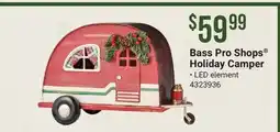 Cabela's Bass Pro Shops Holiday Camper offer