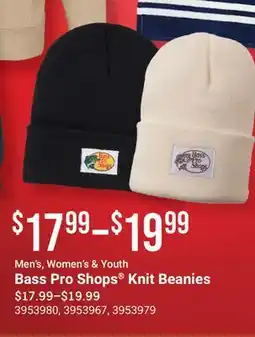Cabela's Bass Pro Shops Knit Beanies offer