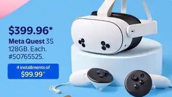 Walmart Meta Quest 3S offer