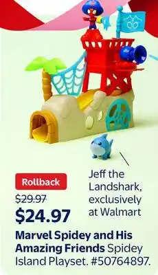 Walmart Marvel Spidey and His Amazing Friends offer