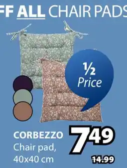JYSK CORBEZZO Chair pad offer