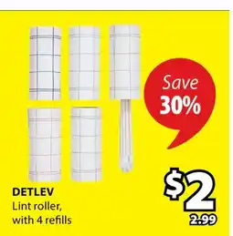 JYSK Detlev Lint roller offer