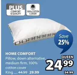 JYSK HOME COMFORT Pillow offer