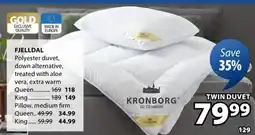 JYSK FJELLDAL Polyester duvet offer