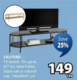 JYSK Salford TV bench offer