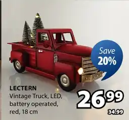 JYSK LECTERN Vintage Truck offer