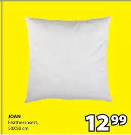 JYSK Joan Feather insert offer