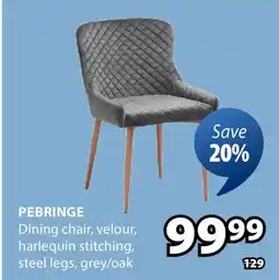 JYSK Pebringe Dining chair offer