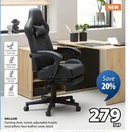 JYSK Hallum Gaming chair offer