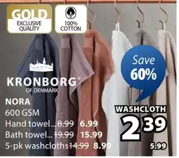 JYSK NORA 600 GSM offer