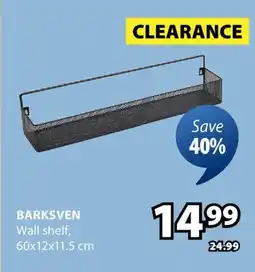 JYSK Barksven Wall shelf offer