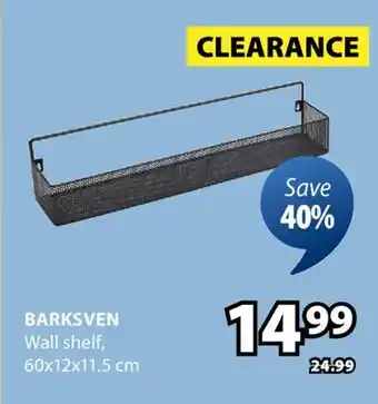 JYSK Barksven Wall shelf offer