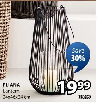 JYSK Fliana Lantern offer