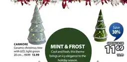 JYSK CANMORE Ceramic christmas tree offer