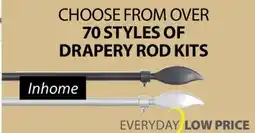 JYSK Inhome Drapery Rod Kits offer