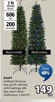 JYSK Banff Artificial Christmas tree offer