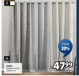 JYSK Burke Blackout curtain offer