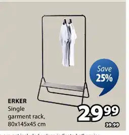 JYSK ERKER Single garment rack offer