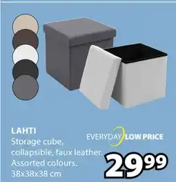 JYSK Lahti Storage cube offer