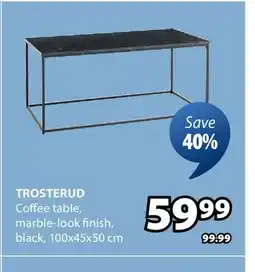 JYSK TROSTERUD Coffee table offer