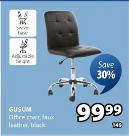 JYSK Gusum Office chair offer