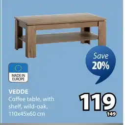 JYSK Vedde Coffee table offer