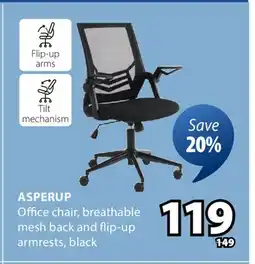 JYSK Asperup Office chair offer